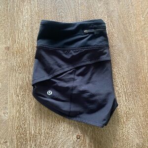 Lululemon Athletica Black Athletic Shorts